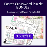 Easter bundle (Lent, religious Easter puzzle and secular E