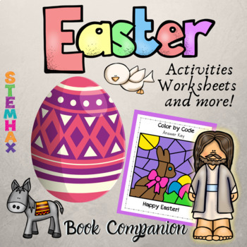 Preview of Easter - Companion Christian & Secular Activities, Coloring Pages and More!