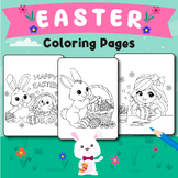 Easter coloring pages,Fun SPRING Coloring-Easter Eggs Coloring