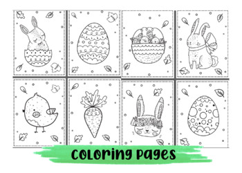 Easter coloring pages_8 by K Kids Resources | TPT