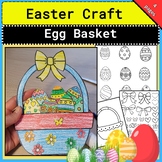 Easter craft Egg Basket, East craft, Egg Basket, Easter activity