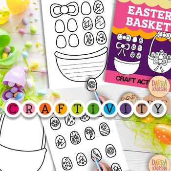 Preview of Easter craft activity - DIY Superhero Easter egg Basket