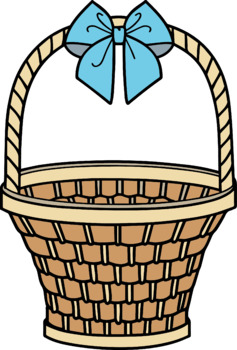 Easter day / Easter baskets / Baskets / Bows by Rainbow Thoughts