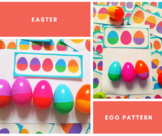 Easter egg pattern preschool activity PRINTABLE BUNDLE