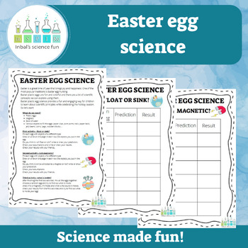 Preview of Easter egg science