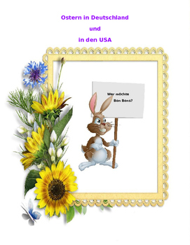 Preview of Easter in Germany - No Prep - German Language Learning