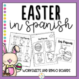 Easter in Spanish Worksheets and Bingo - Las Pascuas