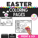 Easter l Coloring Pages l Print & Go