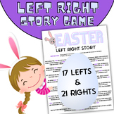 Easter left right game story. Easter Party Pass The presen