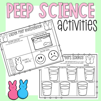 Preview of Easter peeps science