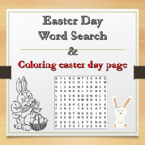 Easter word Easter Word Search ( include easter day colori