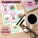 EasterJoy Montessori Marvel: 8 Editable Flashcards Set - B