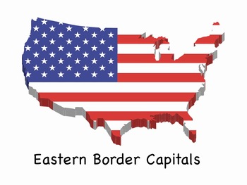 Preview of Eastern Border USA Capitals & States mp4 - Kathy Troxel