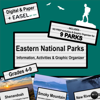 Preview of Eastern National Parks BUNDLE