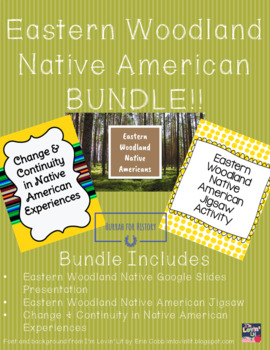 Preview of Eastern Woodland Native Americans Bundle