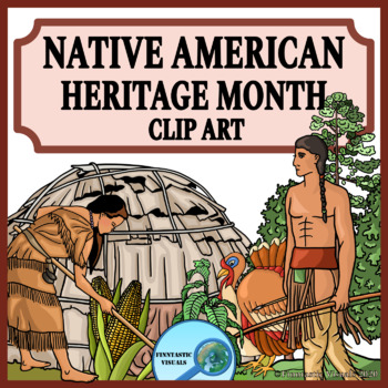 Preview of Eastern Woodland Region Native People the Wampanoag Clip Art