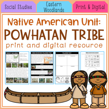 Preview of Eastern Woodlands Native Americans - Powhatan Tribe