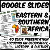 Eastern and Southern Africa Google Slides & Graphic Organizer