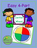 Easy 4-Part Center Wheel