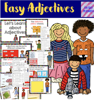 Preview of Easy Adjectives