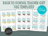 Easy Back to School Gift for Students | Teacher Gift Tag |