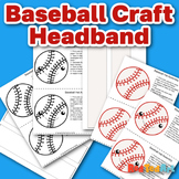 Easy Baseball Headband Craft for Early Years - Coloring Pa