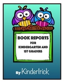 Easy Book Reports for Kindergarten and First Grade Kids