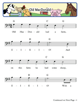 Cello Book - Children's Collection Vol. 2 by Make Music Easy | TpT