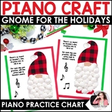 Easy Christmas Piano Practice Craft – Gnome For The Holida