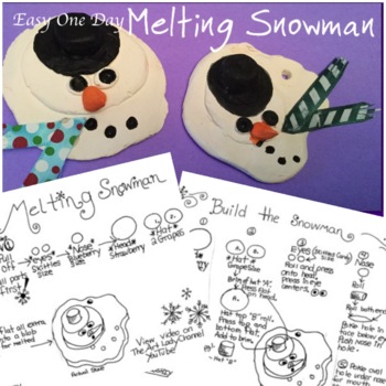 Melting Snowman Craft