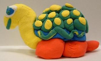 Preview of Easy Clay Turtle and Frog Art Projects