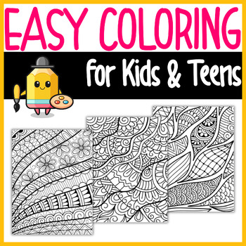 Coloring Pages for Teens