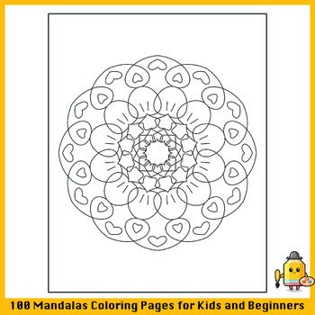 Mandalas for Kids Coloring Book The Art of Mandala : Childrens Coloring  Book with Fun, Easy, and Relaxing Mandalas for Boys, Girls, and Beginners