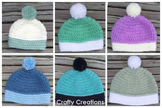 Easy Crochet pattern-Crochet hat–ZOEY Beanie Hat Pattern-C