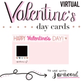 Easy Digital/Virtual Valentine's Day Cards - Jamboard