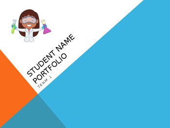 Preview of Easy E-Portfolio for Students