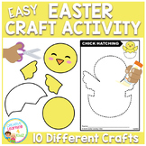 Easy Easter Craft Activity Cut and Paste Fine Motor Skills