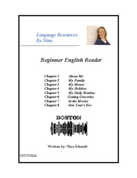 Preview of Beginner English Reader: All About Me: 8 Short Readings  (ESL/ EFL / ELL)