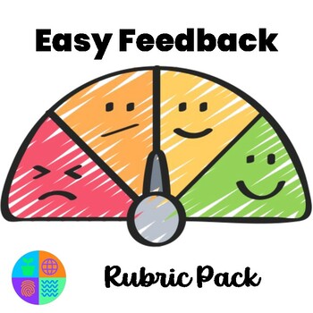 Preview of Easy Feedback Rubric Pack FREE