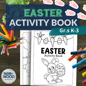 Preview of Easy Fun Printable No-Prep Easter Activity Booklet Package