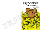 Easy German Reader - Der Affe mag Bananen