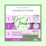 Easy Guide to Opening Your Locker - Purple