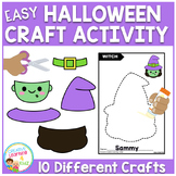 Easy Halloween Craft Activity Cut and Paste Fine Motor Skills