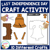 Easy Independence Day Craft Activity Cut and Paste Fine Mo