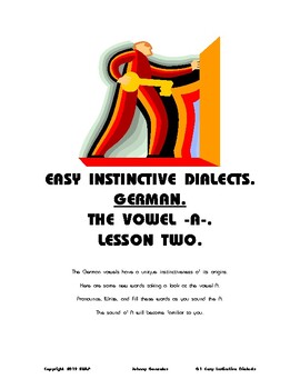 Preview of Easy Instinctive Dialects German 2