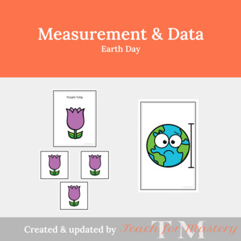 Preview of Easy Kindergarten Math: Earth Day