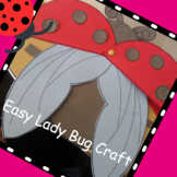 Easy Lady Bug Craft