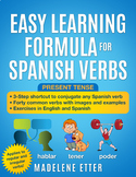 Preview of Easy Learning Formula for Spanish Verbs - PRESENT TENSE