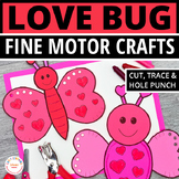 Easy Love Bug Craft - Valentines Day Crafts & Fine Motor A
