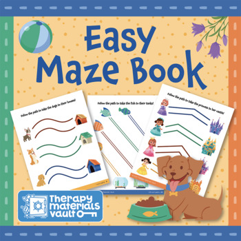 Preview of Easy Maze Book